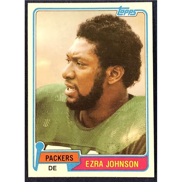 1981 TOPPS NFL EZRA JOHNSON