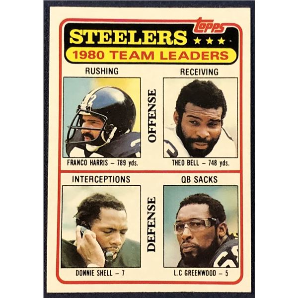 1981 TOPPS NFL FRANCO HARRIS (HOF)
