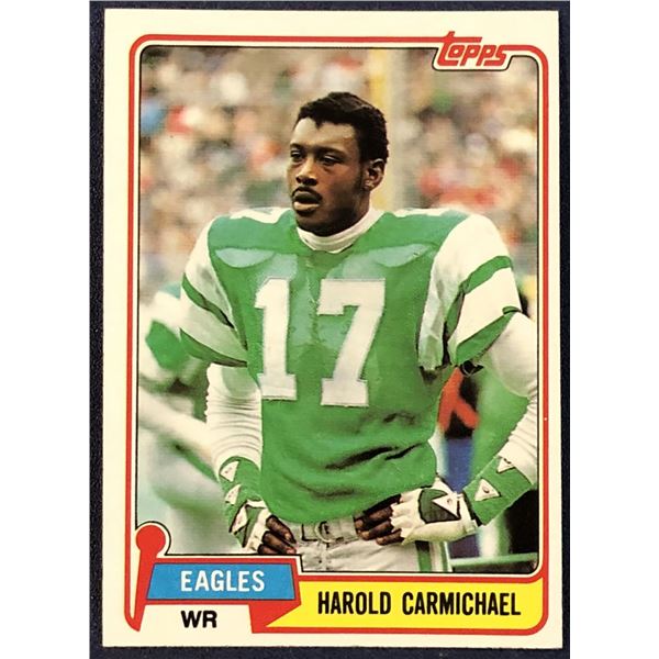 1981 TOPPS NFL HAROLD CARMICHAEL (HOF)