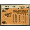 Image 2 : 1981 TOPPS NFL JACK HAM (HOF)