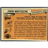 Image 2 : 1981 TOPPS NFL JOHN MATUSZAK