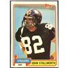 Image 1 : 1981 TOPPS NFL JOHN STALLWORTH (HOF)