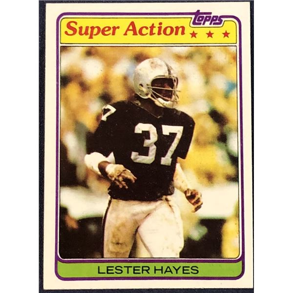 1981 TOPPS NFL LESTER HAYES