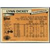 Image 2 : 1981 TOPPS NFL LYNN DICKEY