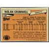 Image 2 : 1981 TOPPS NFL NOLAN CROMWELL