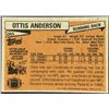 Image 2 : 1981 TOPPS NFL OTTIS ANDERSON