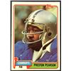 Image 1 : 1981 TOPPS NFL PRESTON PEARSON