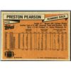 Image 2 : 1981 TOPPS NFL PRESTON PEARSON