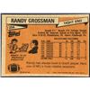Image 2 : 1981 TOPPS NFL RANDY GROSSMAN