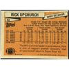 Image 2 : 1981 TOPPS NFL RICK UPCHURCH