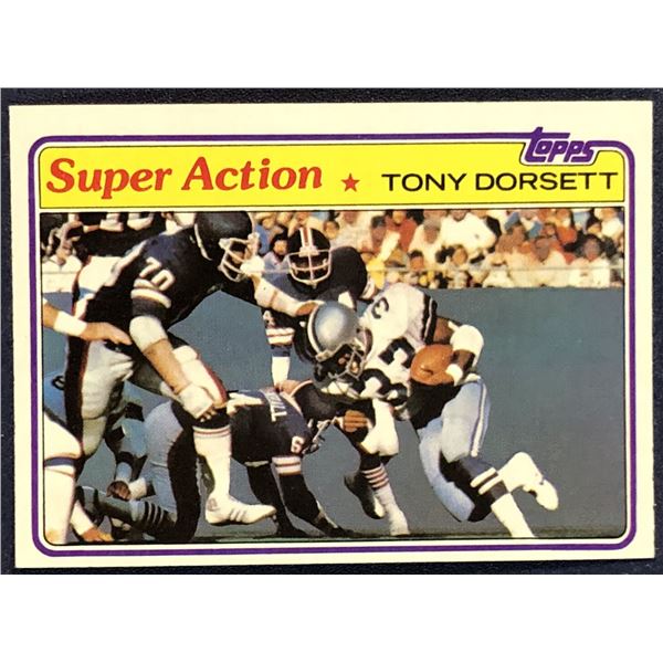 1981 TOPPS NFL TONY DORSETT (HOF)