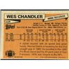 Image 2 : 1981 TOPPS NFL WES CHANDLER