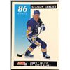 Image 1 : 1990-91 SCORE BRETT HULL (HOF)