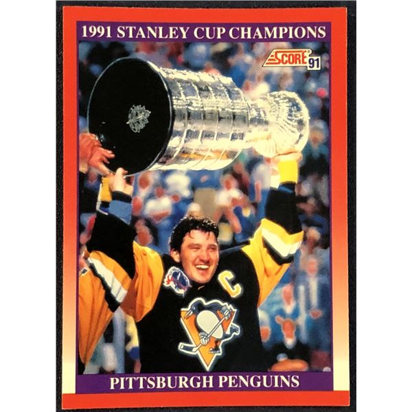1991-92 SCORE MARIO LEMIEUX (HOF)