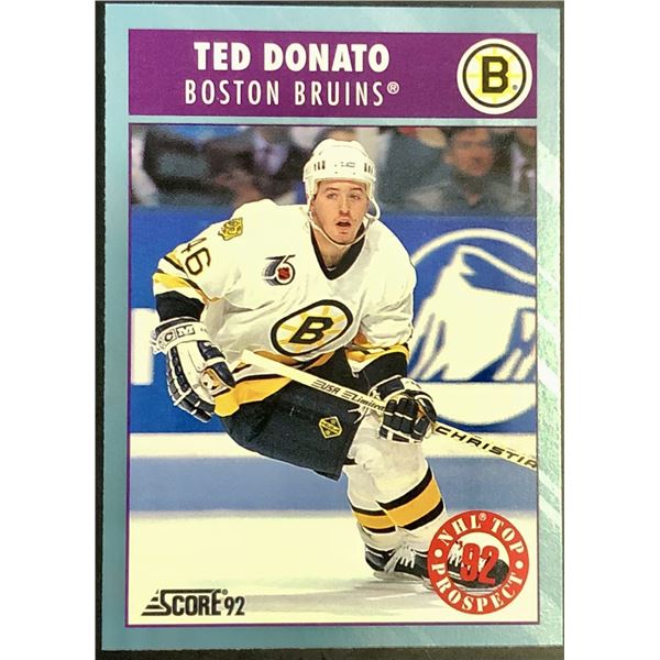 1992-93 SCORE TED DONATO ROOKIE CARD