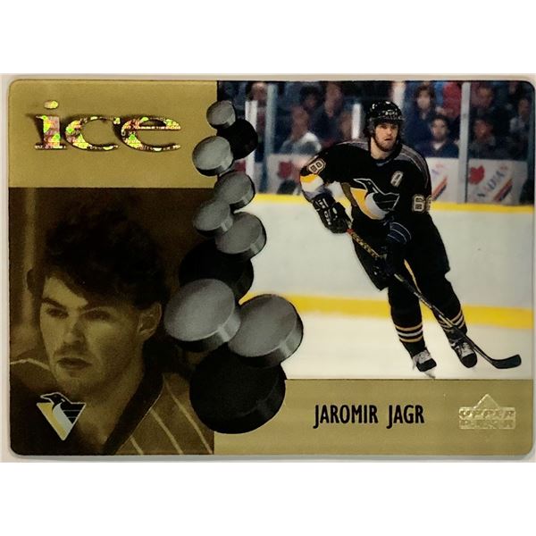 1998-99 UPPER DECK ICE TRANSLUCENT JAROMIR JAGR (HOF)