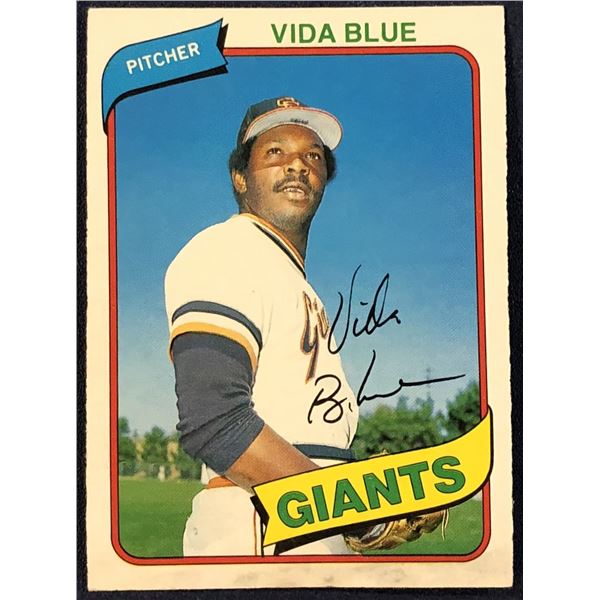 1980 O-PEE-CHEE VIDA BLUE (HOF)