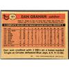 Image 2 : 1981 TOPPS DAN GRAHAM ROOKIE CARD - SIGNED