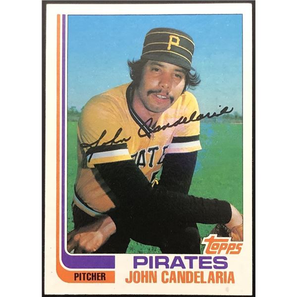 1982 TOPPS JOHN CANDELARIA