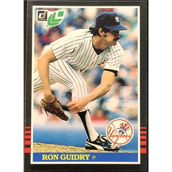 1985 DONRUSS RON GUIDRY (HOF)