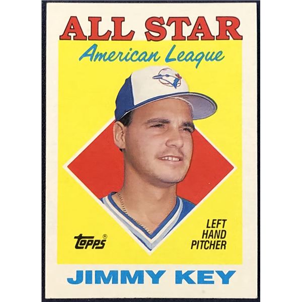 1988 TOPPS JIMMY KEY