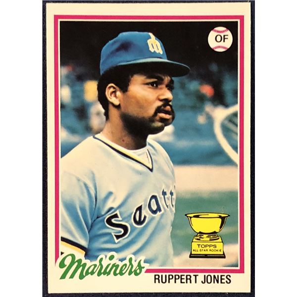 1978 O-PEE-CHEE RUPPERT JONES ROOKIE CARD