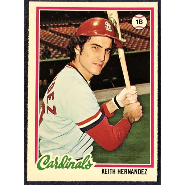 1978 O-PEE-CHEE KEITH HERNANDEZ