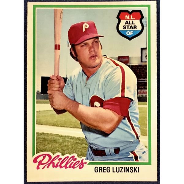 1978 O-PEE-CHEE GREG LUZINSKI