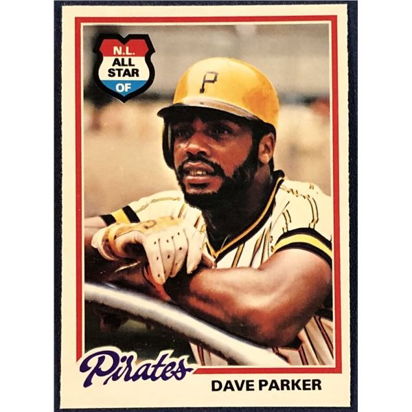 1978 O-PEE-CHEE DAVE PARKER (HOF)