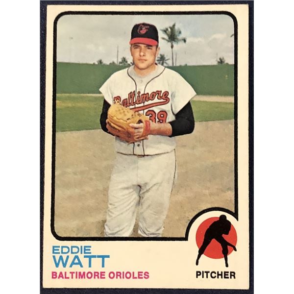 1973 TOPPS EDDIE WATT