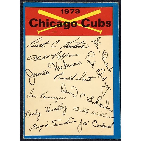 1973 O-PEE-CHEE CHICAGO CUBS