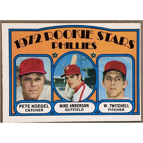 1972 O-PEE-CHEE WAYNE TWITCHELL ROOKIE CARD