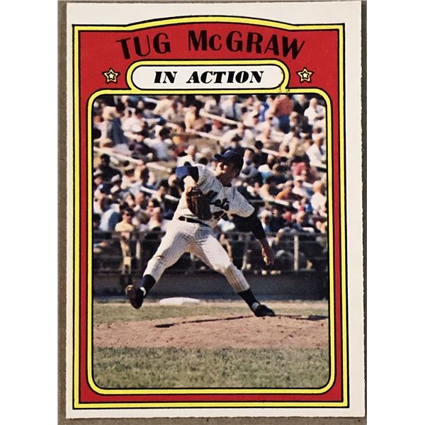 1972 O-PEE-CHEE TUG McGRAW