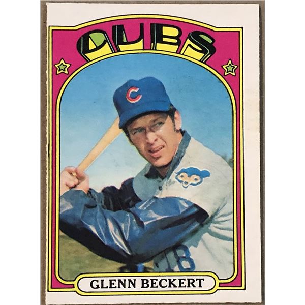 1972 O-PEE-CHEE GLENN BECKERT