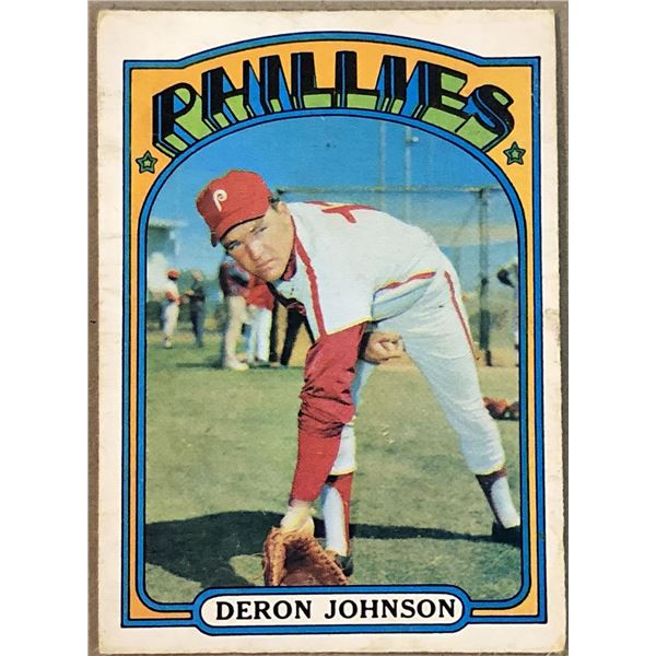 1972 O-PEE-CHEE DERON JOHNSON