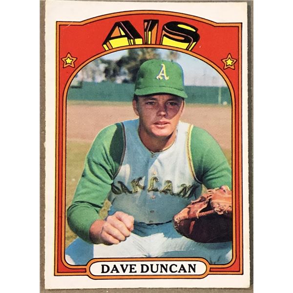 1972 O-PEE-CHEE DAVE DUNCAN