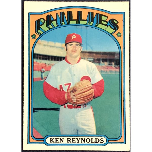 1972 O-PEE-CHEE BASEBALL KEN REYNOLDS ROOKIE CARD