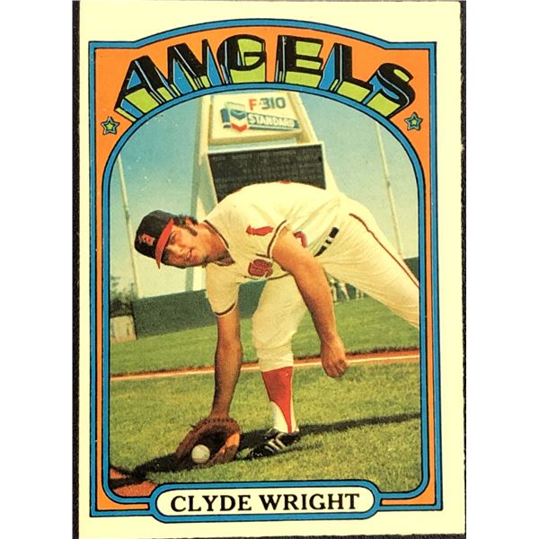 1972 O-PEE-CHEE BASEBALL CLYDE WRIGHT