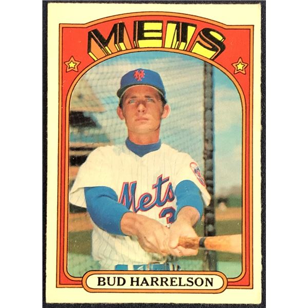 1972 O-PEE-CHEE BASEBALL BUD HARRELSON
