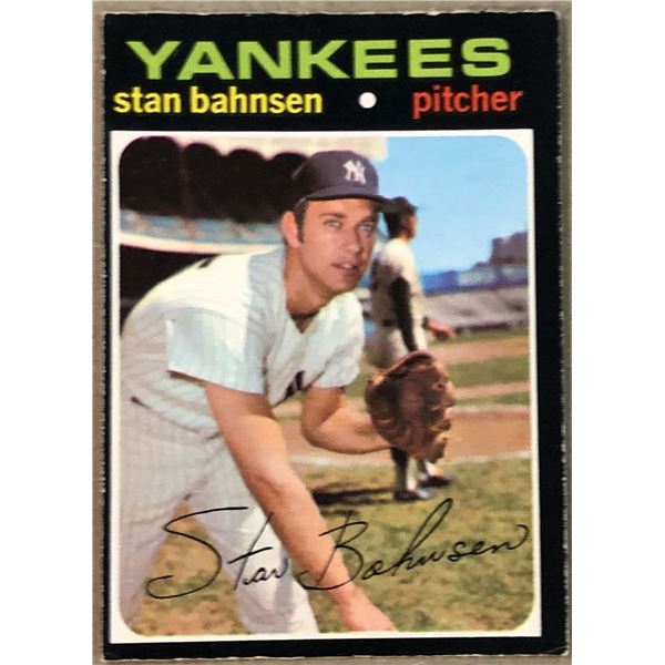 1971 O-PEE-CHEE STAN BAHNSEN