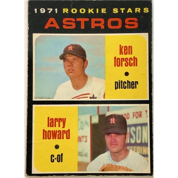 1971 O-PEE-CHEE KEN FORSCH ROOKIE CARD