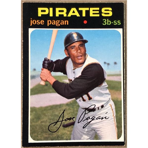 1971 O-PEE-CHEE JOSE PAGAN