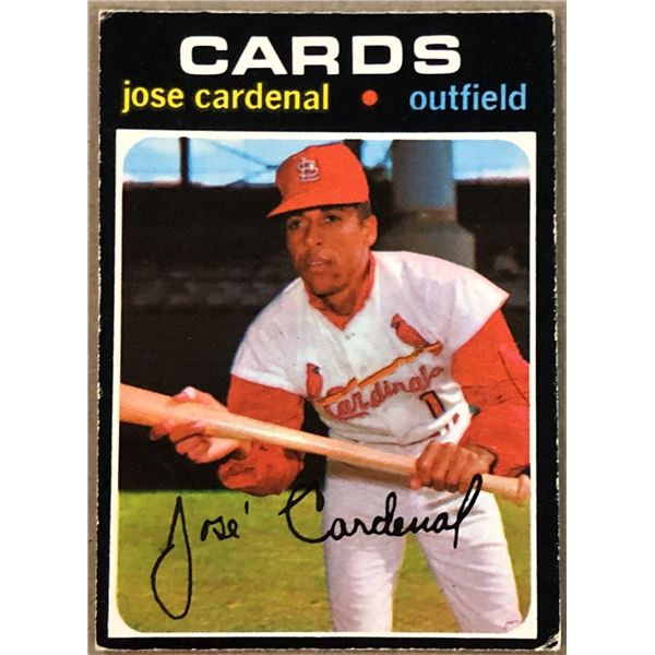 1971 O-PEE-CHEE JOSE CARDENAL
