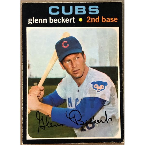 1971 O-PEE-CHEE GLENN BECKERT