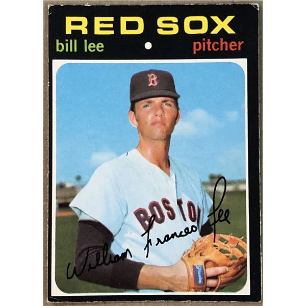 1971 O-PEE-CHEE BILL LEE