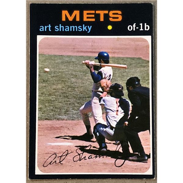 1971 O-PEE-CHEE ART SHAMSKY