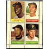 Image 1 : 1964 BAZOOKA BASEBALL STAMPS PANEL - BILL MAZEROSKI (HOF)