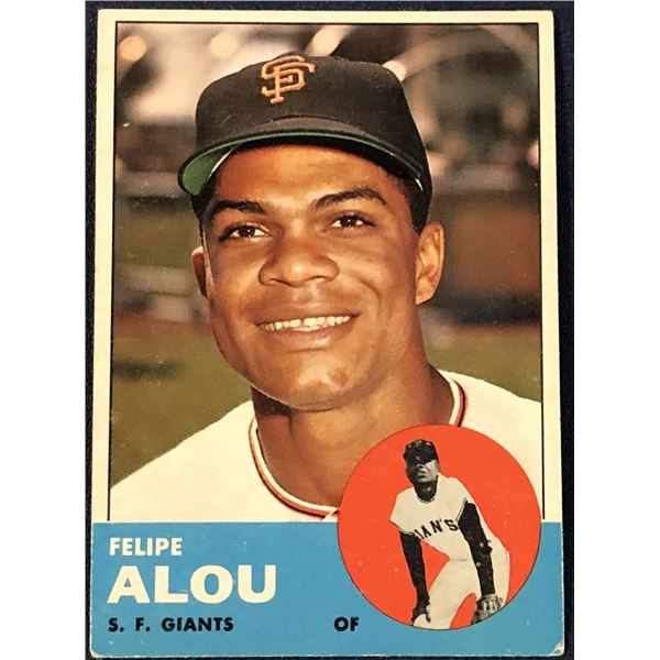 1963 TOPPS FELIPE ALOU