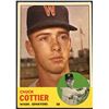 Image 1 : 1963 TOPPS CHUCK COTTIER