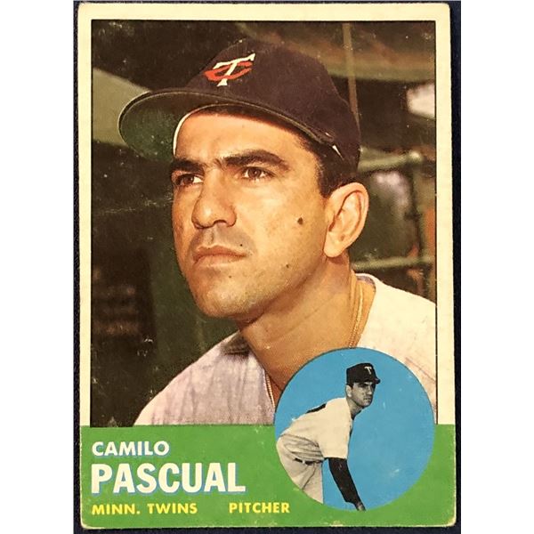 1963 TOPPS CAMILO PASCUAL